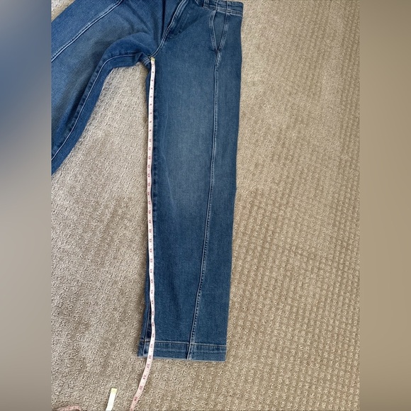 Madewell Tapered Denim Trousers Size 28 New With Tags - Picture 14 of 14